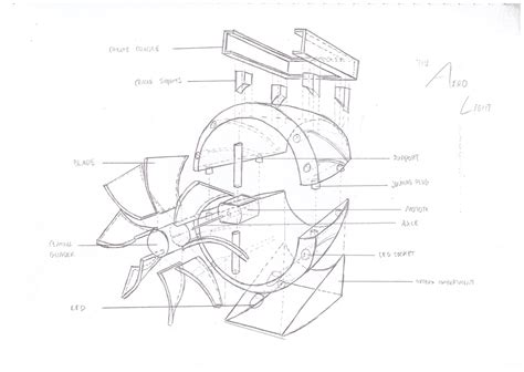 Image result for Exploded Isometric of Pendant Light