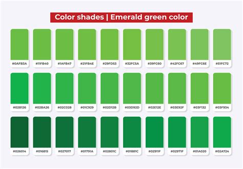 Green Color Shades Hex Code に対する画像結果