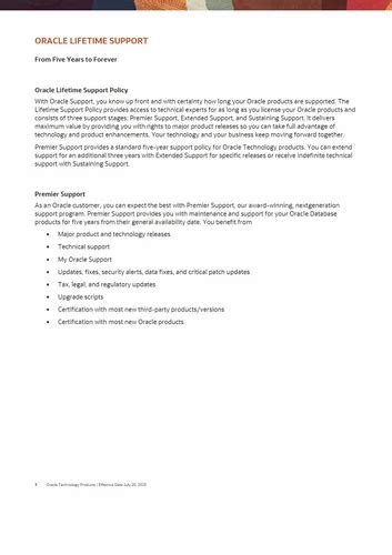 Toradh íomhá ar Oracle Database Standard Edition 2