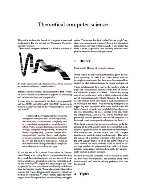 Theoretical Computer Science に対する画像結果