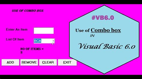 Image result for Visual Basic Combo Box