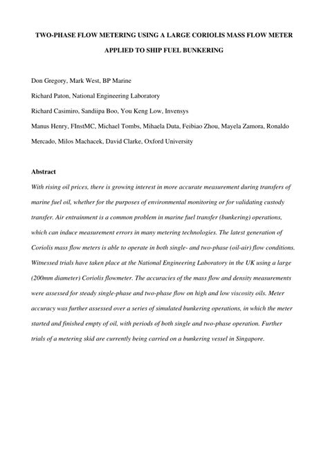 Two-Phase Flow Meter に対する画像結果