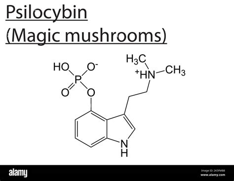 Image result for Psilocybin Compound Structure