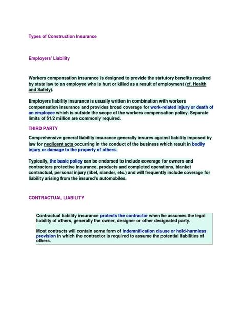 Image result for Different Types of Construction Insurance