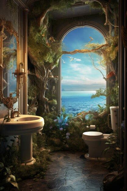 Image result for Ocean View Bathroom