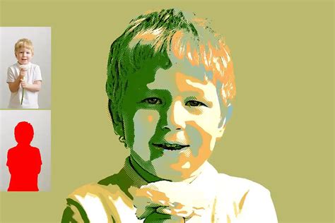 Toradh íomhá ar Photoshop Retro Effect