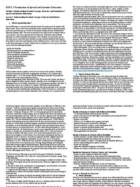 Image result for Inclusive Education Module