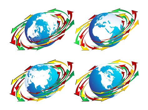 Toradh íomhá ar Basic Arrow Maps Vector