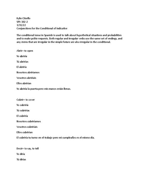 Afbeeldingsresultaten voor Indicative Conditional