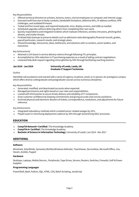 Image result for Example CV It