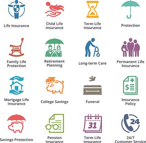 Image result for Types of Life Insurance Vector Png