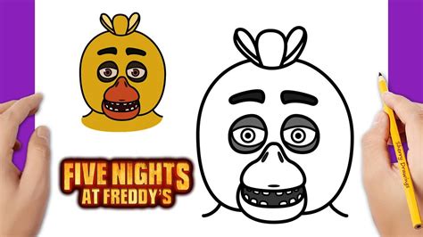 Image result for How to Draw Chica F-NaF Easy