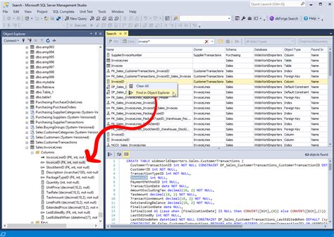Navigation List in SQL に対する画像結果