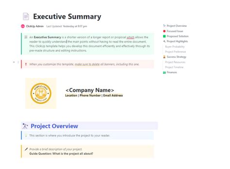 Image result for Software Executive Summary Example