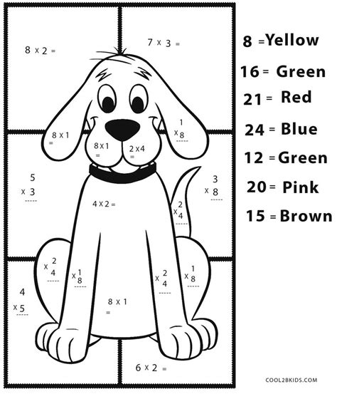 Résultat d’images pour Math Test Coloring Page