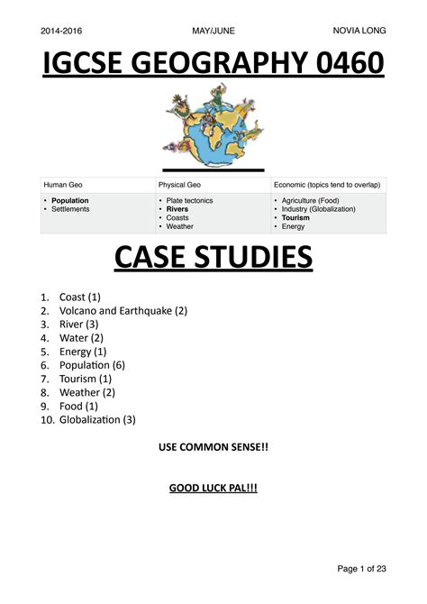 Image result for Example of Geograpy Study Framework in Research Alevel Coursework