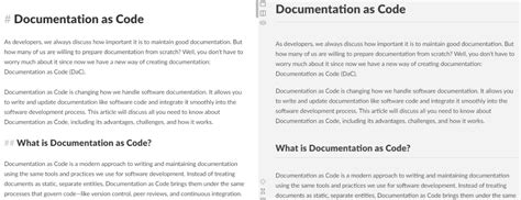 Writing Code Documentation に対する画像結果