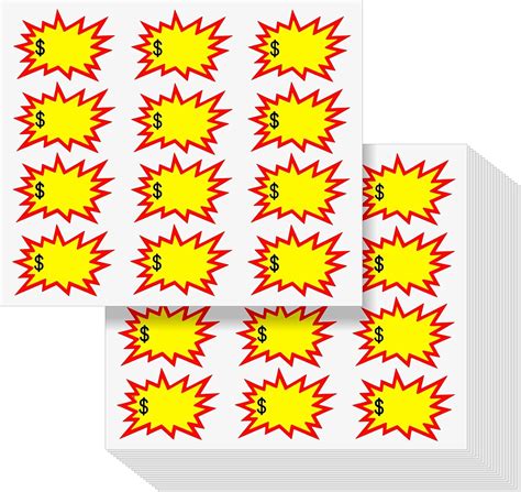 Toradh íomhá ar Yellow Price Sticker