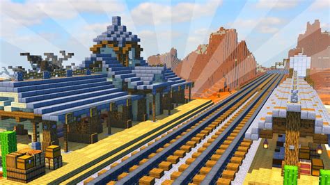 Image result for Train Minecraft Build