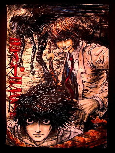 Toradh íomhá ar Red Death Note Poster