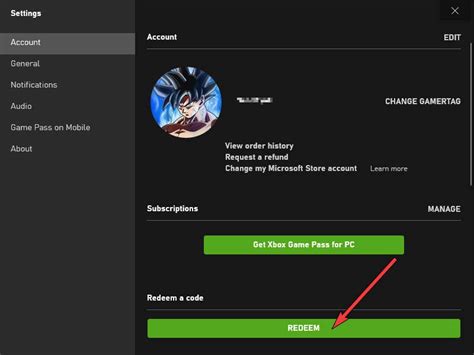 Image result for Redeem Code On Xbox App