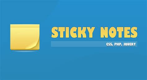 Image result for HTML Sticky Notes