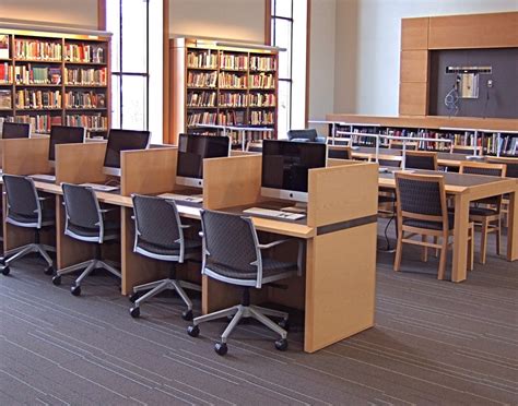 Image result for Library Computer Desk