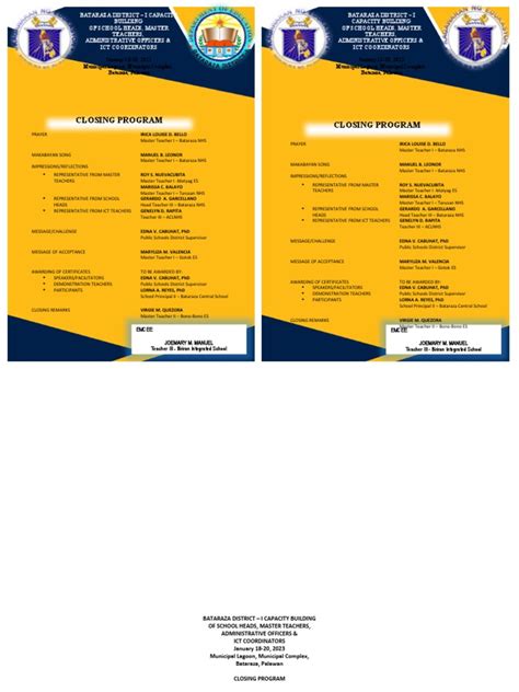 Image result for Closing Program Graduation