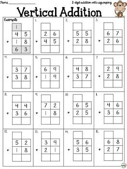 Image result for Vertical Method Addition