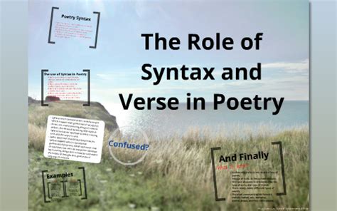 Image result for What Is Syntax Poem