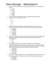 Image result for Complement Storage of Data