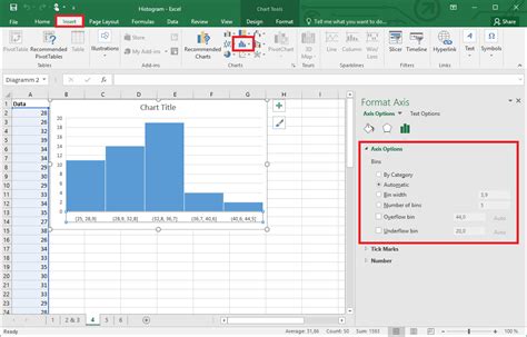Toradh íomhá ar Excel Histogram