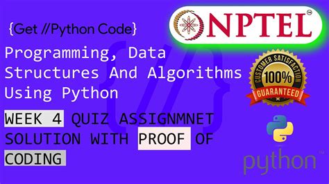 Toradh íomhá ar Data Structures and Algorithms Python Quiz