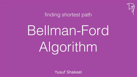 Image result for Bellman-Ford Algorithm Step by Step