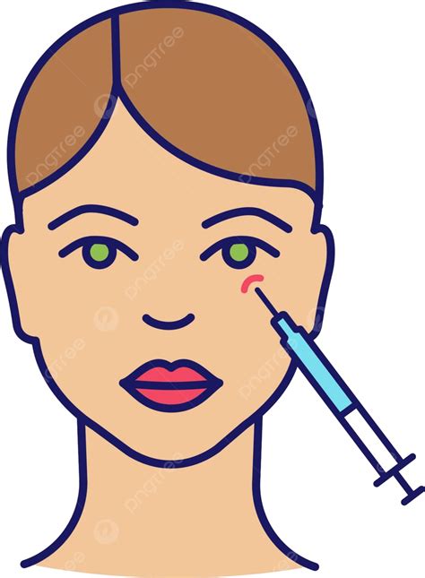 Image result for Crows Feet Jelly Roll Injection Pattern