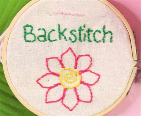 Image result for Back Stitch Embroidery Use