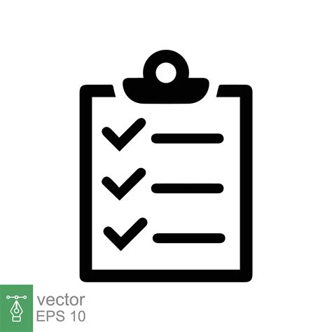 Image result for Checklist Icon Transparent