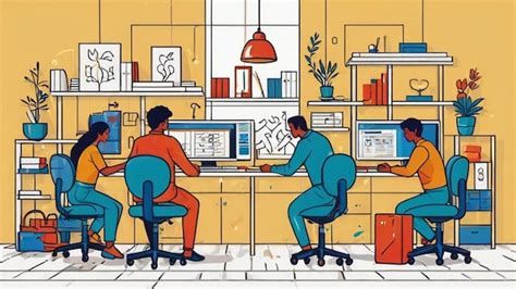 Toradh íomhá ar Nt Work in a Computer Lab Image Drawing