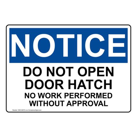 Afbeeldingsresultaten voor Open Hatch Sign