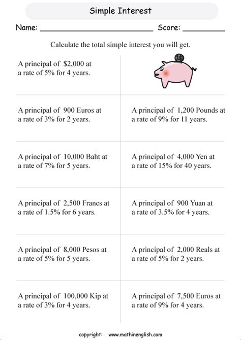 Simple-Interest Math Problems に対する画像結果