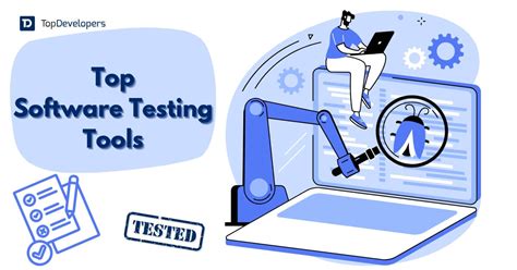 Image result for Software Testing Tools Image Blue Color