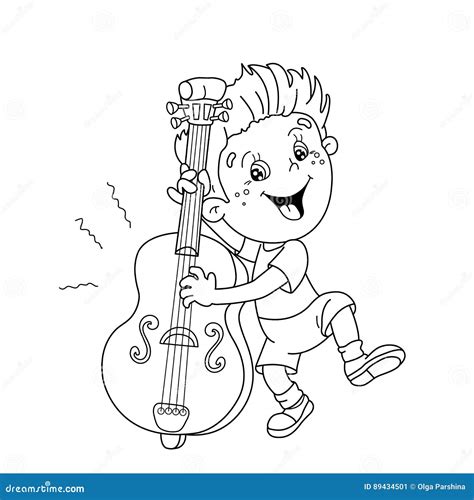 Toradh íomhá ar Simple Line Drawing of Cello