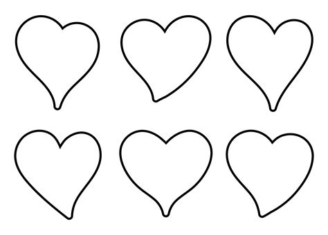 Image result for Printable Heart Cut Out Template