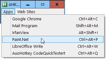 Image result for AutoHotkey Menu