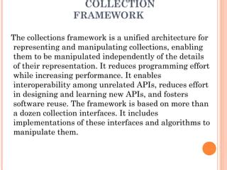 Image result for Collection Framework Internal Architecture