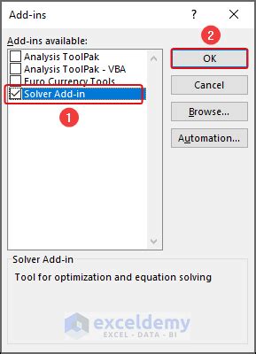 Image result for Excel Optimization Solver
