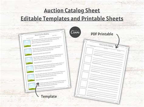 Image result for Auction Program Template