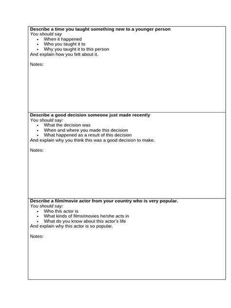 Speaking Test Part 2-এর ছবি ফলাফল