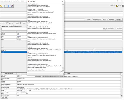 JMeter Adding File Path to HTTP Request に対する画像結果