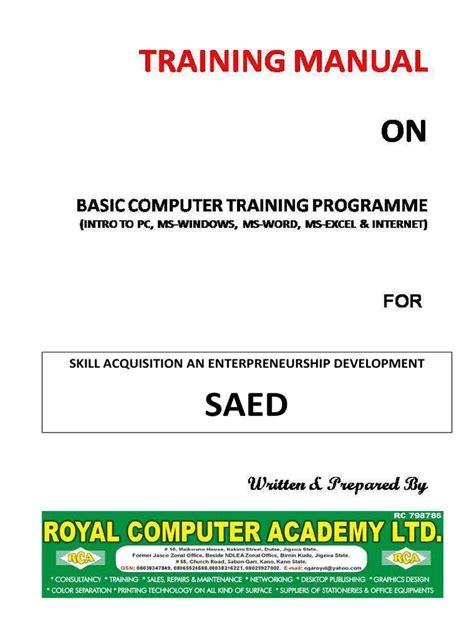 Image result for PDF Computer Training